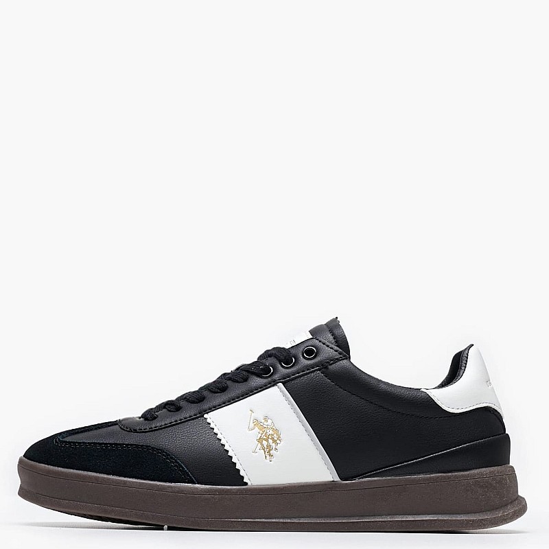 Ανδρικά Παπούτσια Casual Campy001B Μαύρο ECOleather U.S. Polo Assn.