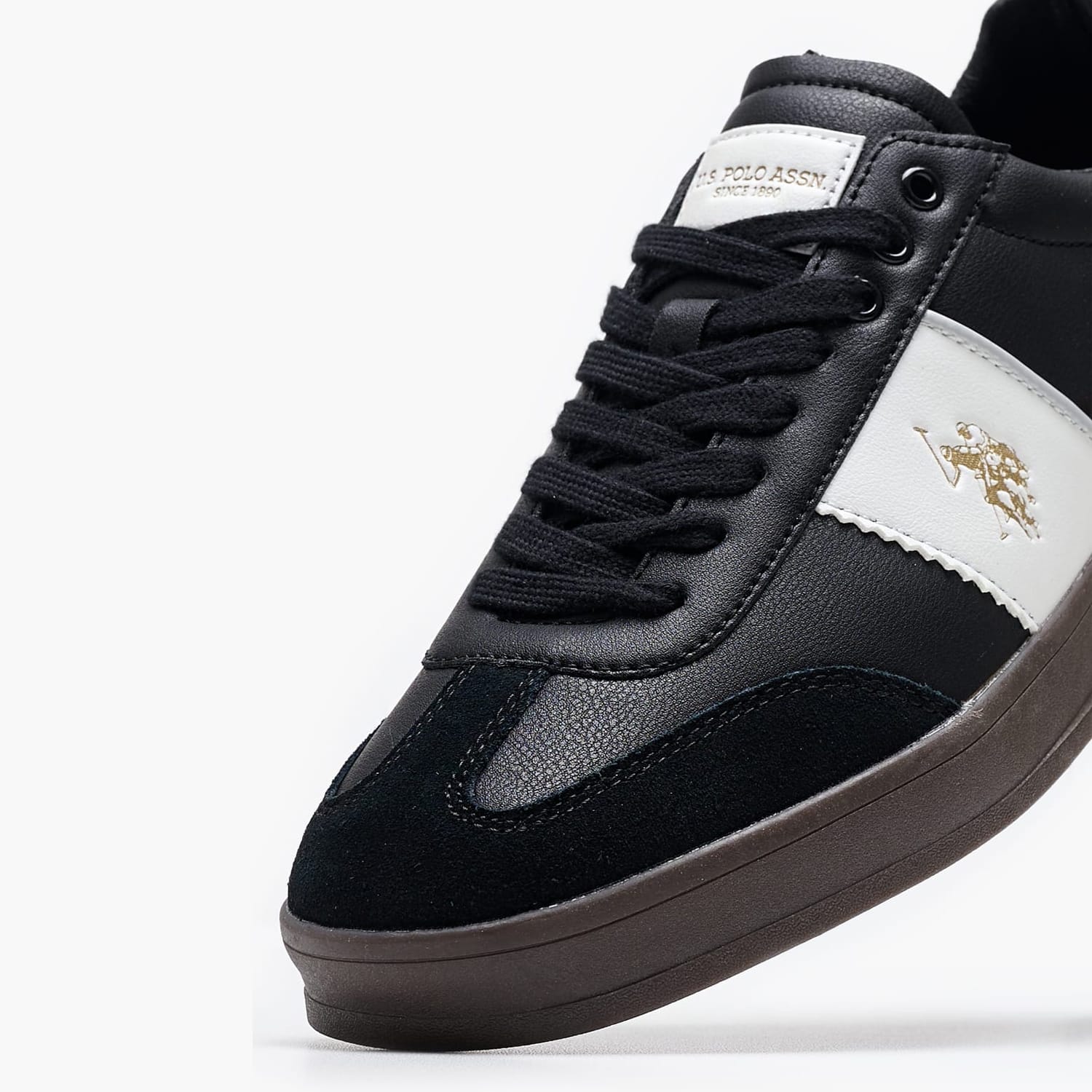 Ανδρικά Παπούτσια Casual Campy001B Μαύρο ECOleather U.S. Polo Assn.