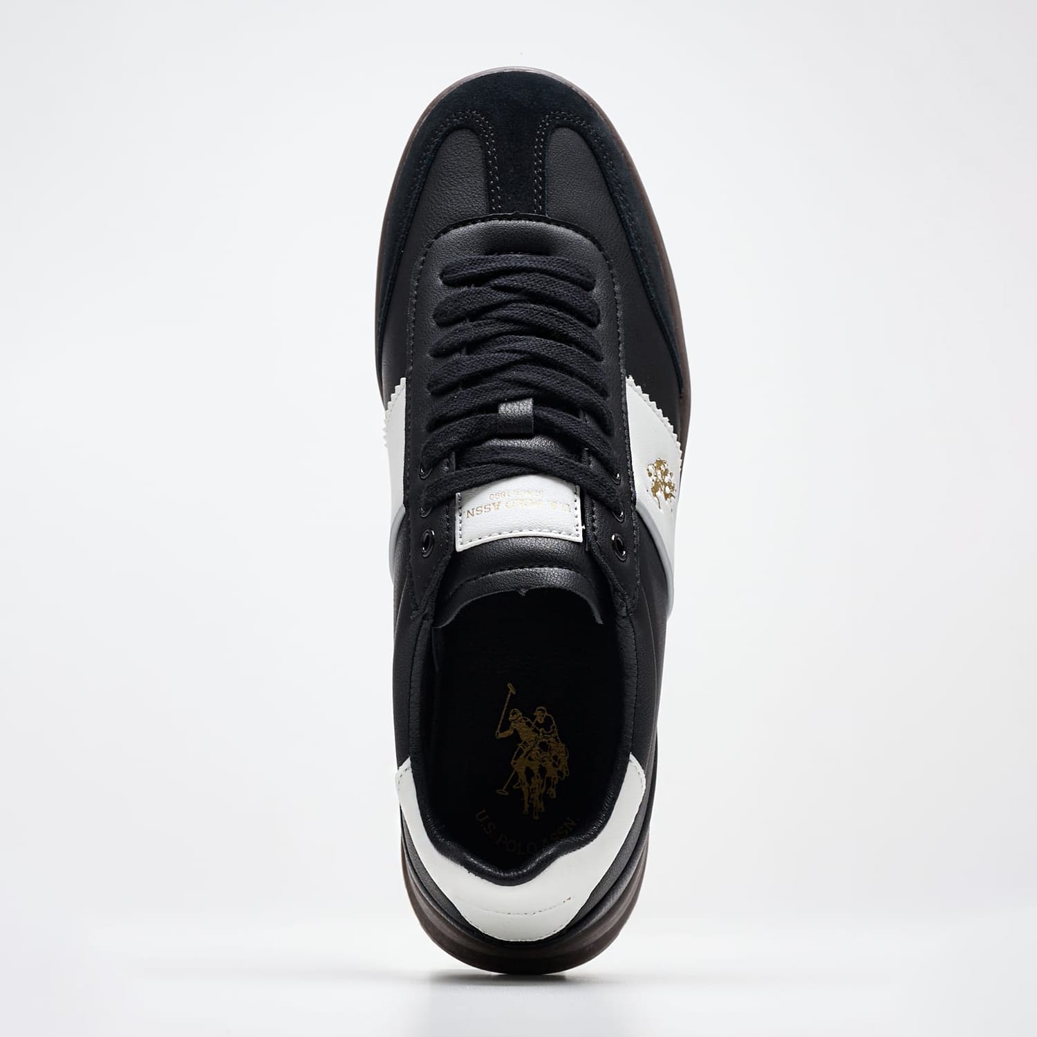 Ανδρικά Παπούτσια Casual Campy001B Μαύρο ECOleather U.S. Polo Assn.