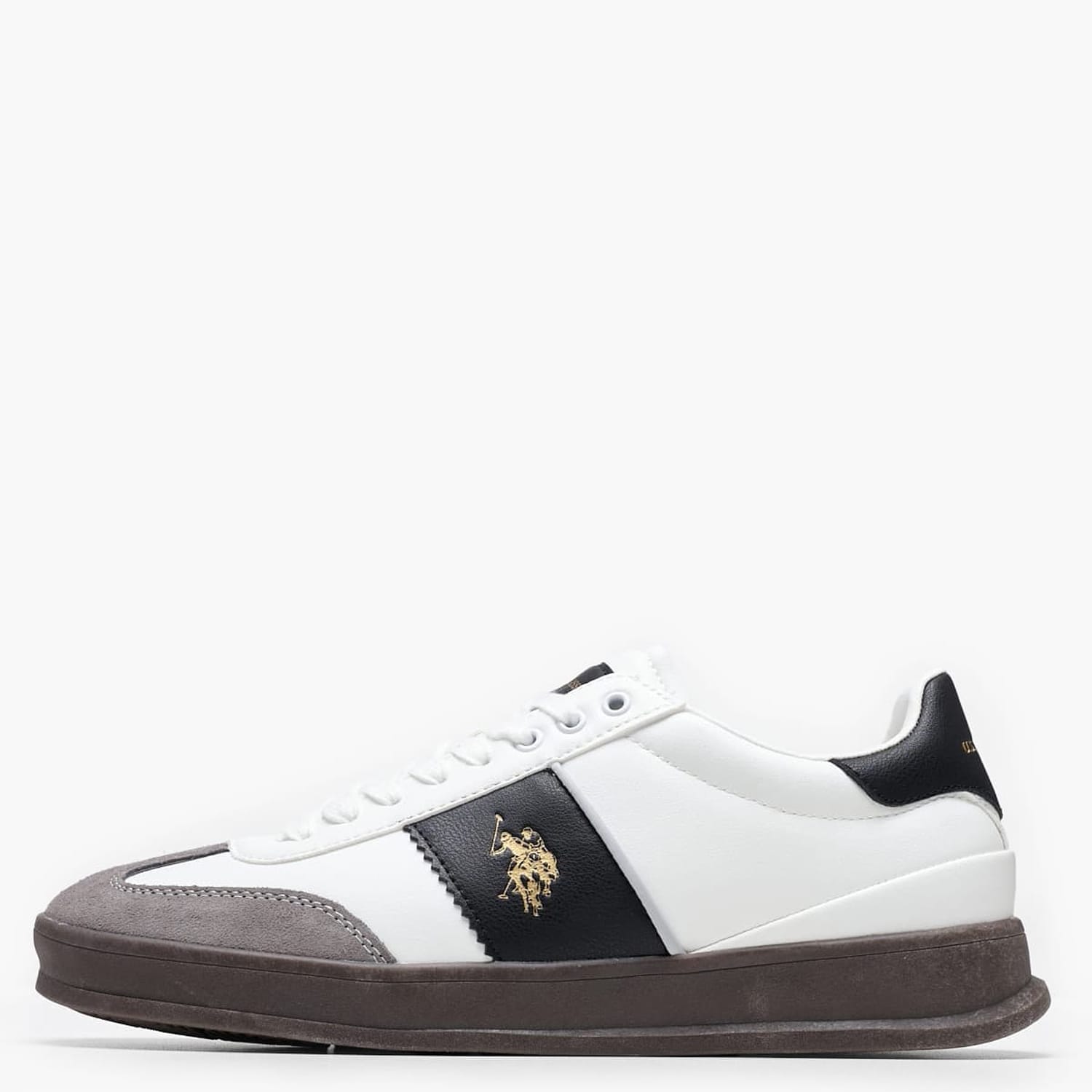 Ανδρικά Παπούτσια Casual Campy001B Άσπρο ECOleather U.S. Polo Assn.