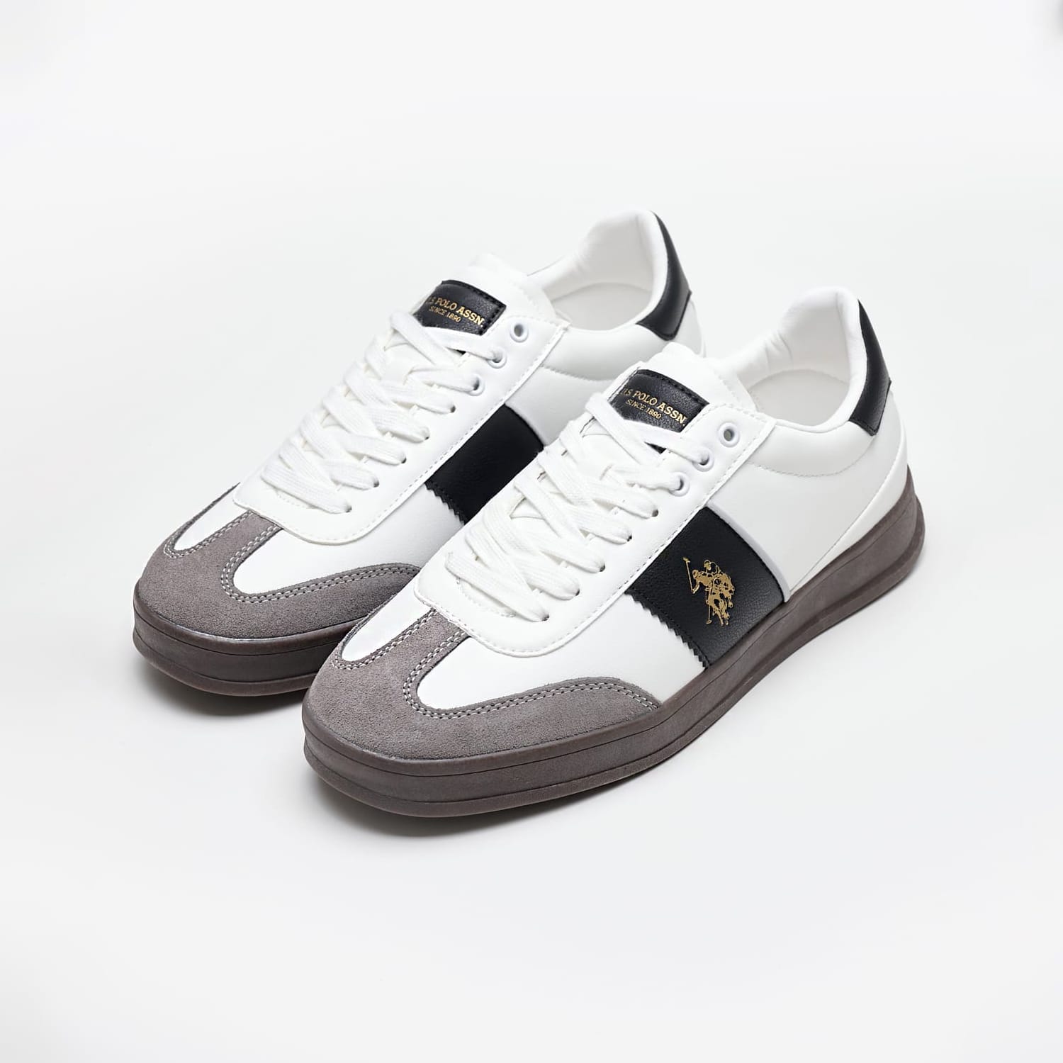 Ανδρικά Παπούτσια Casual Campy001B Άσπρο ECOleather U.S. Polo Assn. Ανδρικά Παπούτσια Casual Campy001B Άσπρο ECOleather U.S. Polo Assn.
