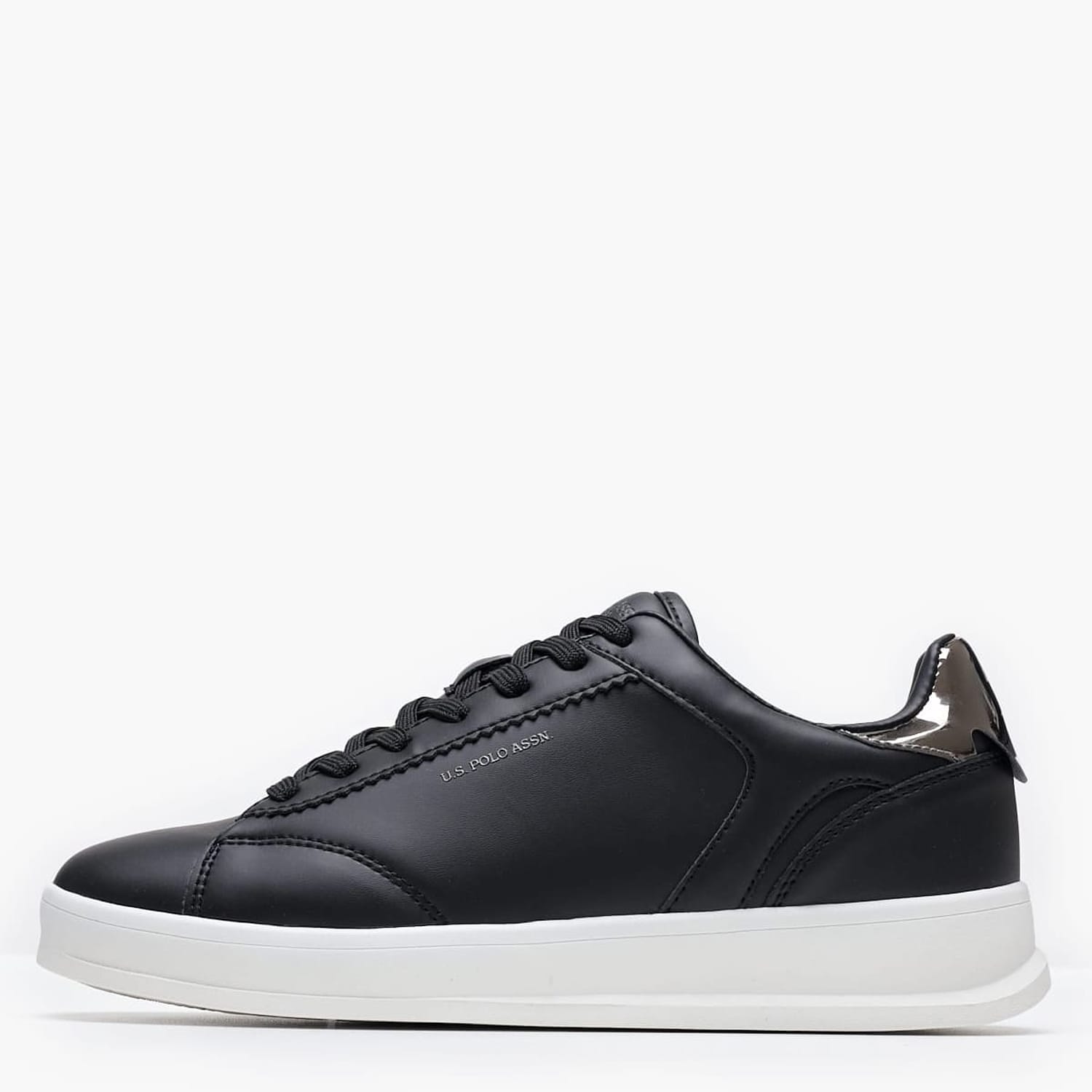 Γυναικεία Παπούτσια Casual Campyw002.Club Μαύρο ECOleather U.S. Polo Assn.