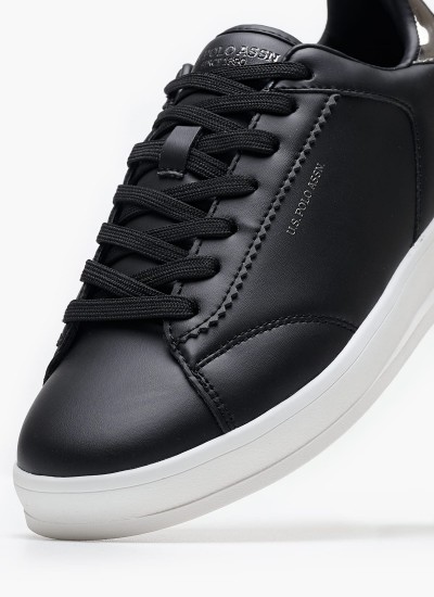 Γυναικεία Παπούτσια Casual Layla001B Μαύρο ECOnubuck U.S. Polo Assn.