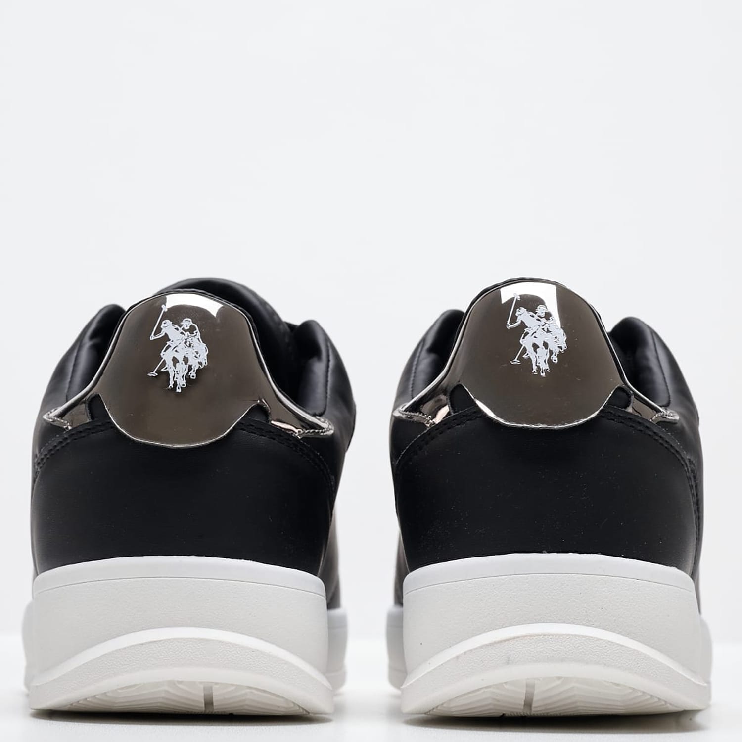 Γυναικεία Παπούτσια Casual Campyw002.Club Μαύρο ECOleather U.S. Polo Assn.