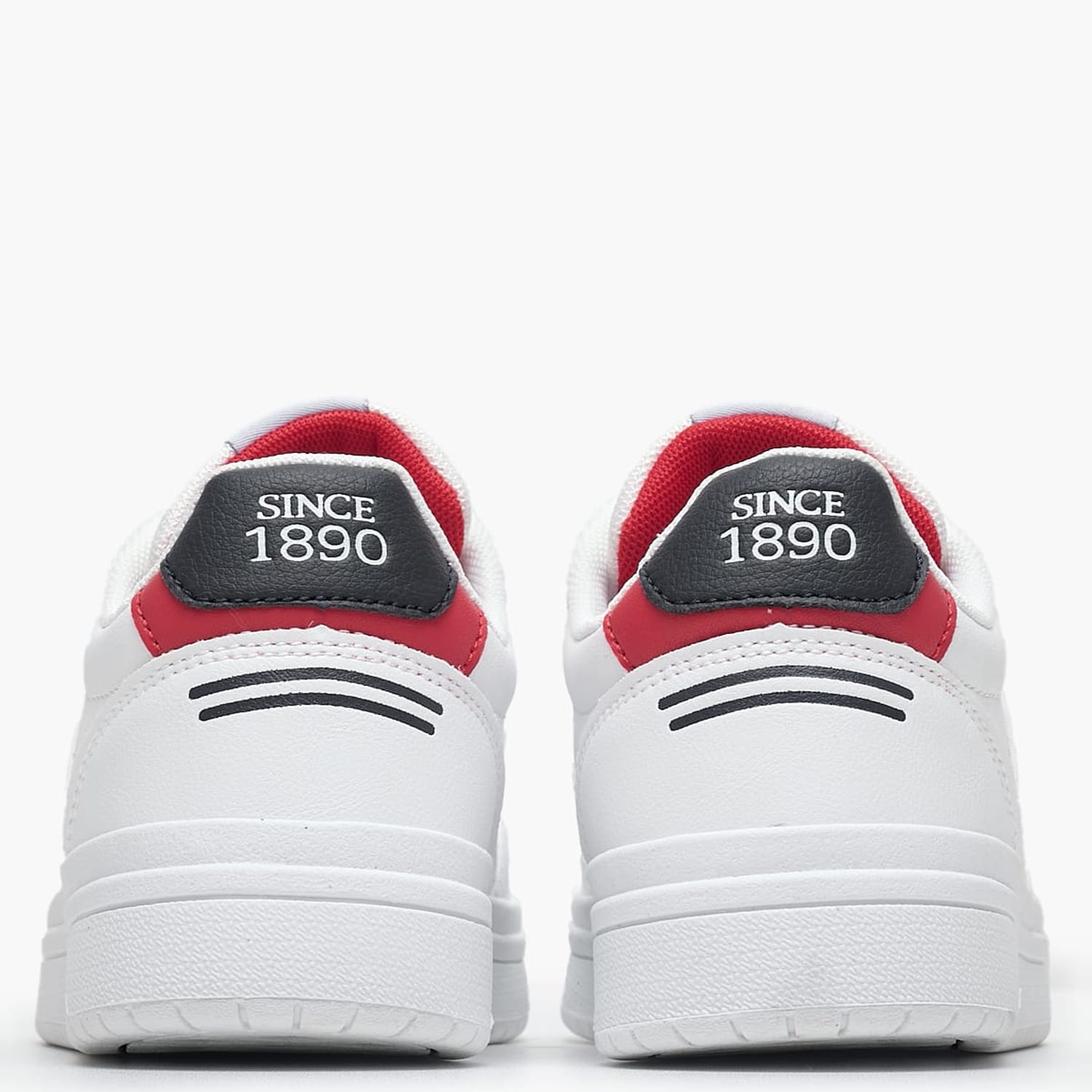 Παιδικά Παπούτσια Casual Denny004D Άσπρο ECOleather U.S. Polo Assn. Casual - Sneakers U.S. Polo Assn. Denny004D-White