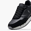 Ανδρικά Παπούτσια Casual Justin001A Μαύρο ECOleather U.S. Polo Assn. Casual - Sneakers U.S. Polo Assn. Justin001A-Black