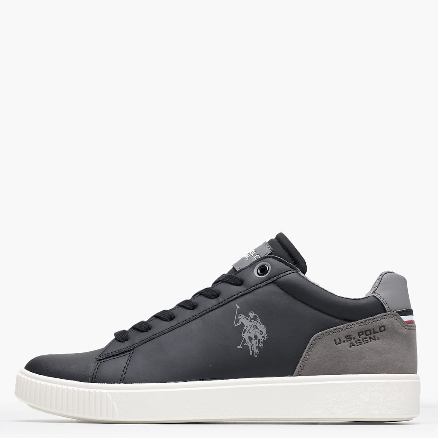 Ανδρικά Παπούτσια Casual Tymes006A Μαύρο ECOleather U.S. Polo Assn.