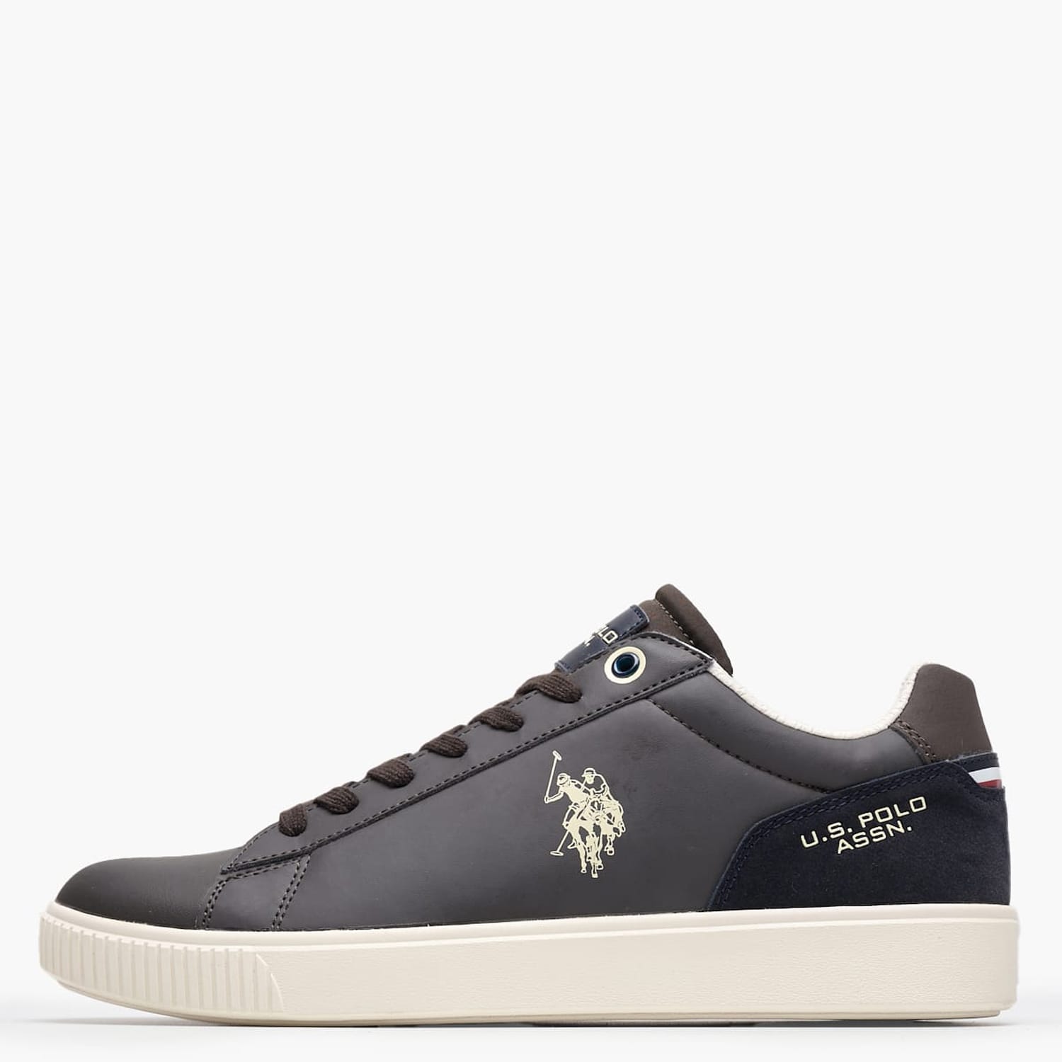 Ανδρικά Παπούτσια Casual Tymes006A Καφέ ECOleather U.S. Polo Assn.