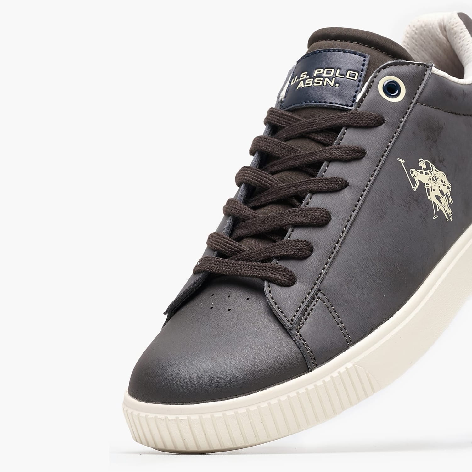 Ανδρικά Παπούτσια Casual Tymes006A Καφέ ECOleather U.S. Polo Assn.