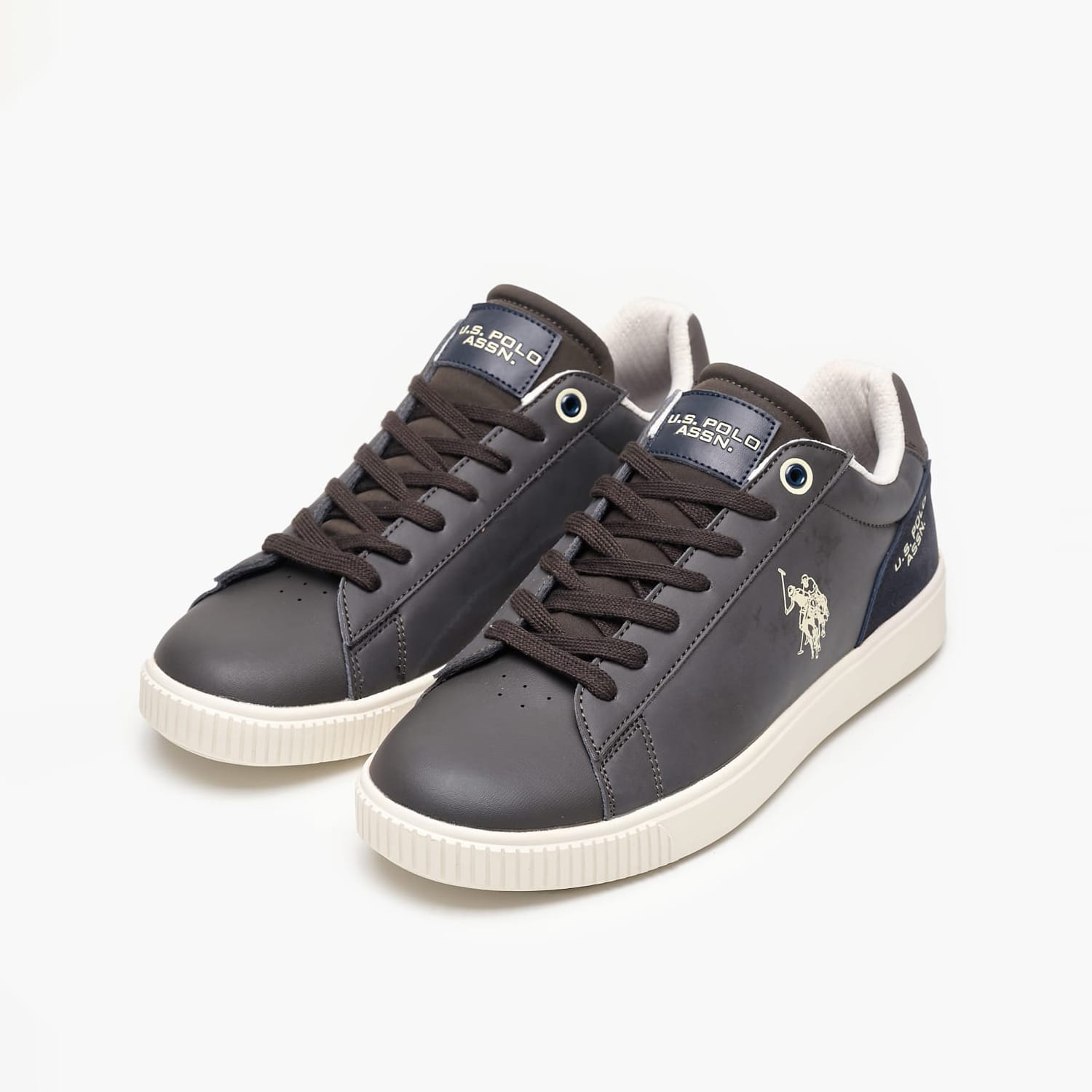 Ανδρικά Παπούτσια Casual Tymes006A Καφέ ECOleather U.S. Polo Assn. Ανδρικά Παπούτσια Casual Tymes006A Καφέ ECOleather U.S. Polo Assn.