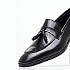 Ανδρικά Μοκασίνια A7517 Μαύρο Δέρμα Boss shoes Ανδρικά Μοκασίνια A7517 Μαύρο Δέρμα Boss shoes