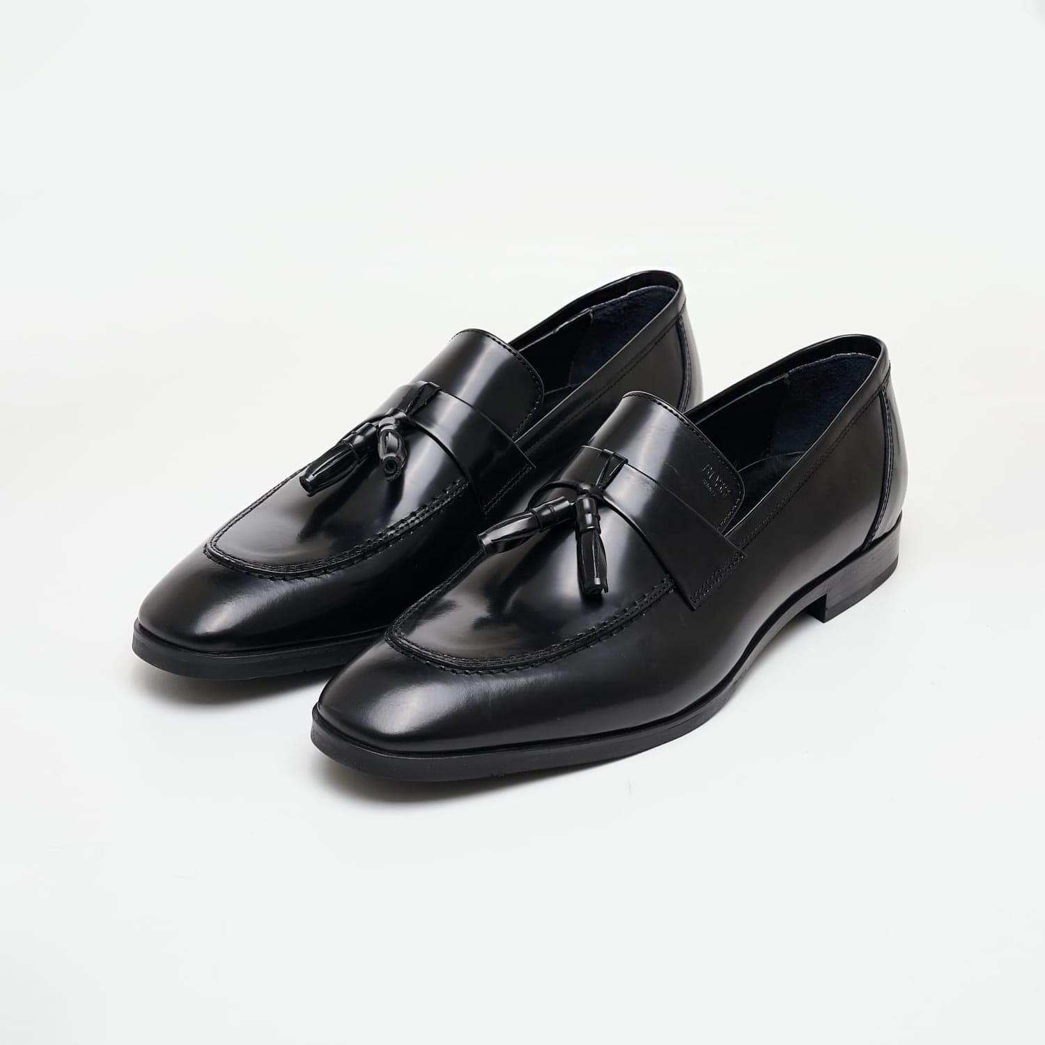 Ανδρικά Μοκασίνια A7517 Μαύρο Δέρμα Boss shoes Ανδρικά Μοκασίνια A7517 Μαύρο Δέρμα Boss shoes