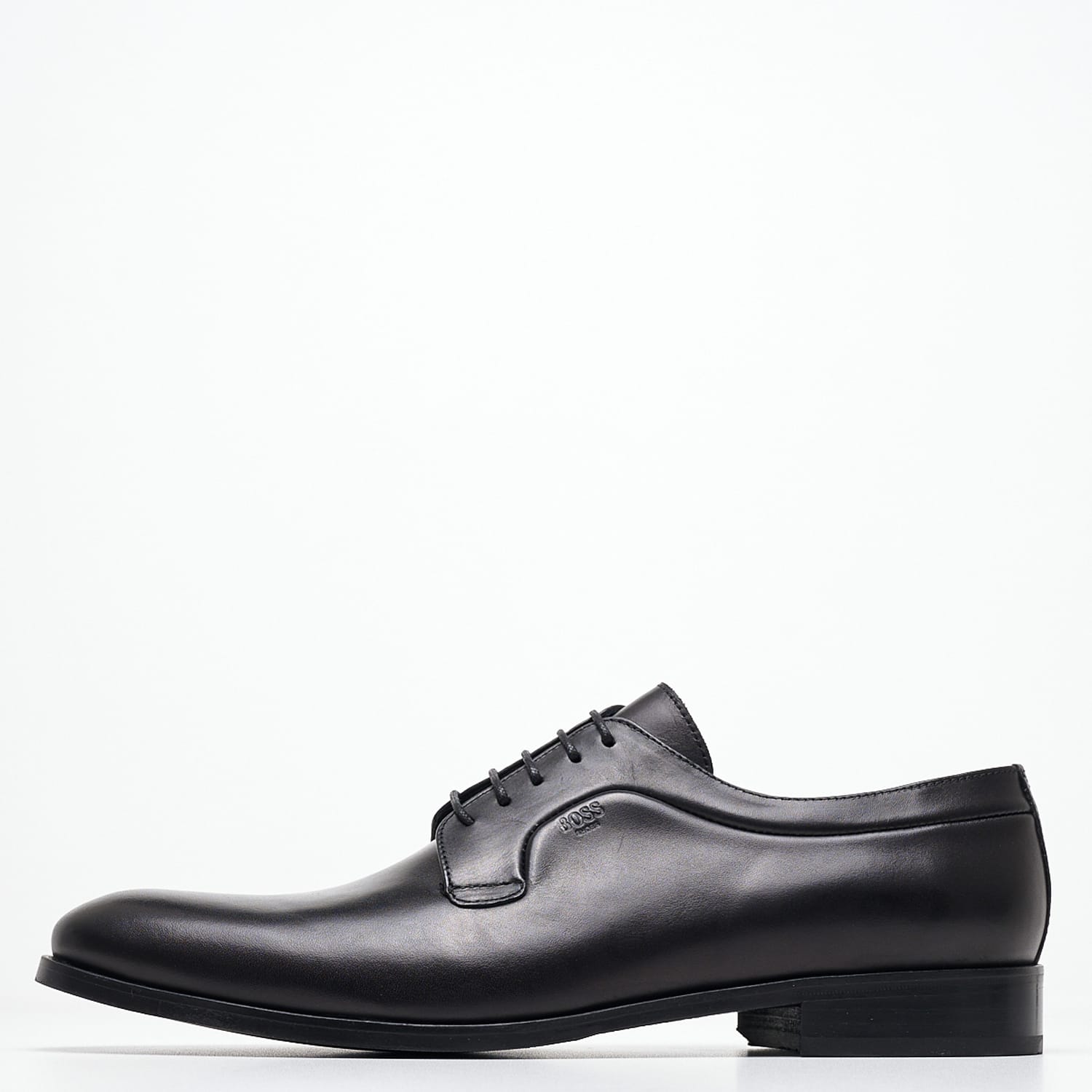 Ανδρικά Παπούτσια Δετά A7521 Μαύρο Δέρμα Boss shoes