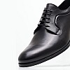 Ανδρικά Παπούτσια Δετά A7521 Μαύρο Δέρμα Boss shoes Ανδρικά Παπούτσια Δετά A7521 Μαύρο Δέρμα Boss shoes