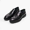 Ανδρικά Μοκασίνια A7575 Μαύρο Δέρμα Boss shoes Ανδρικά Μοκασίνια A7575 Μαύρο Δέρμα Boss shoes