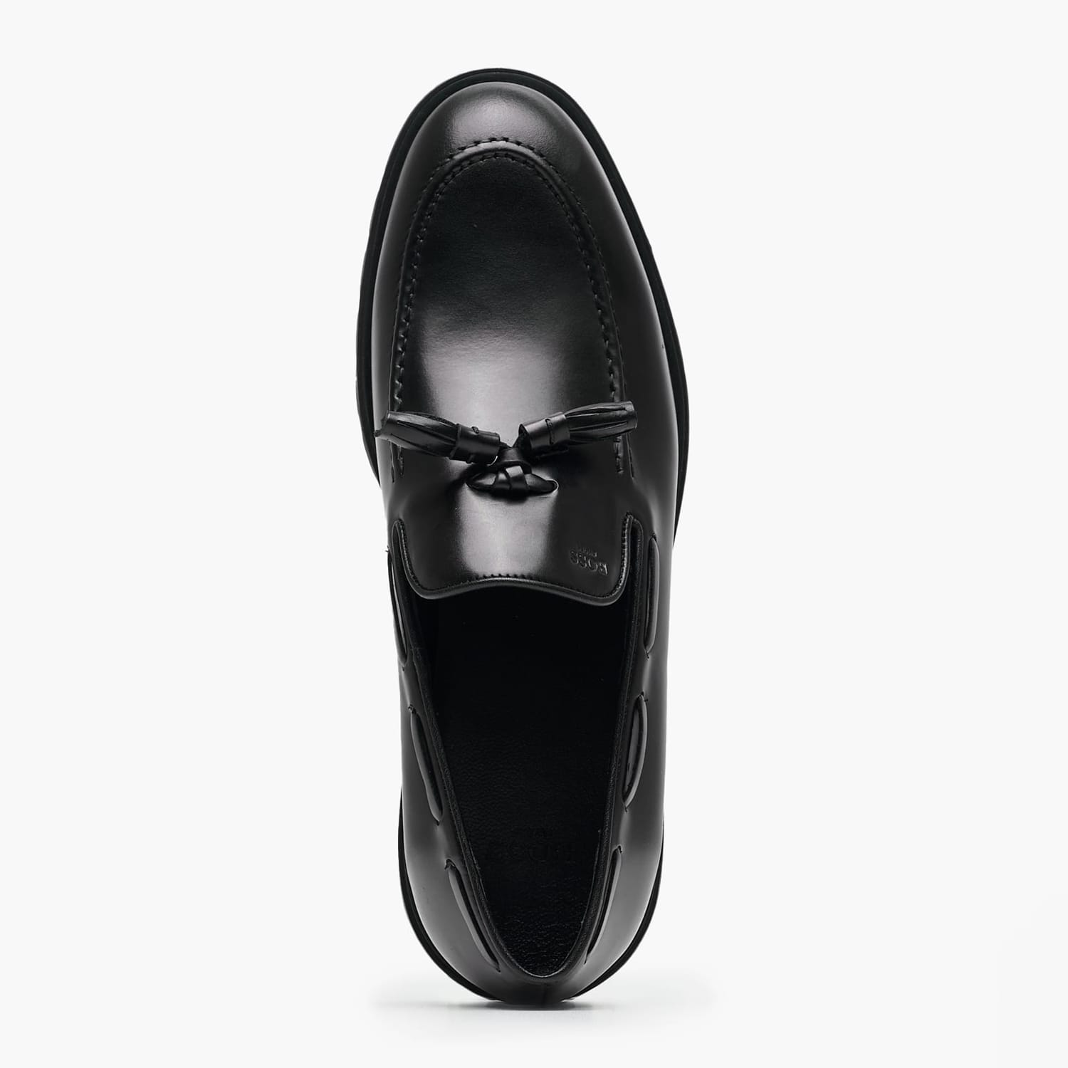 Ανδρικά Μοκασίνια A7576 Μαύρο Δέρμα Boss shoes Ανδρικά Μοκασίνια A7576 Μαύρο Δέρμα Boss shoes