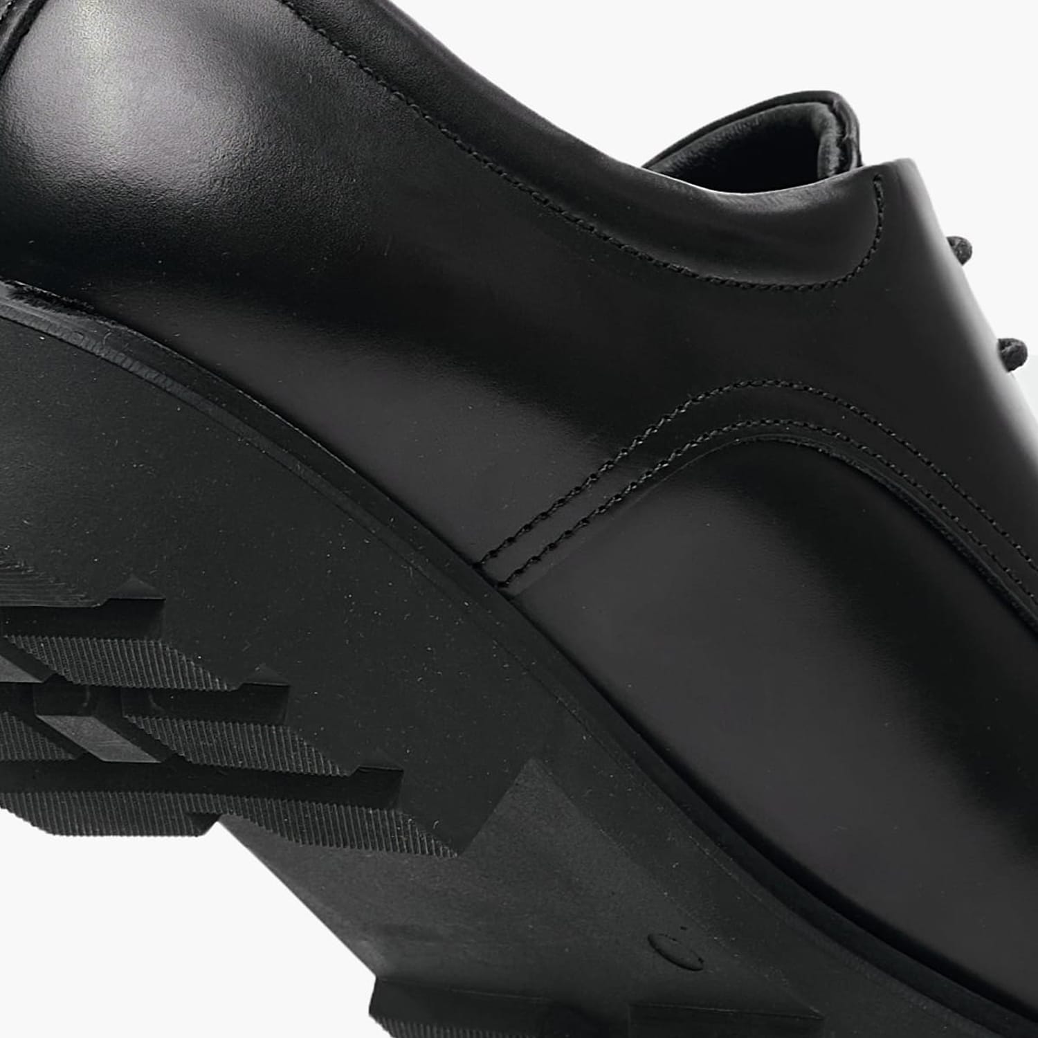 Ανδρικά Παπούτσια Δετά A7618 Μαύρο Δέρμα Boss shoes Ανδρικά Παπούτσια Δετά A7618 Μαύρο Δέρμα Boss shoes