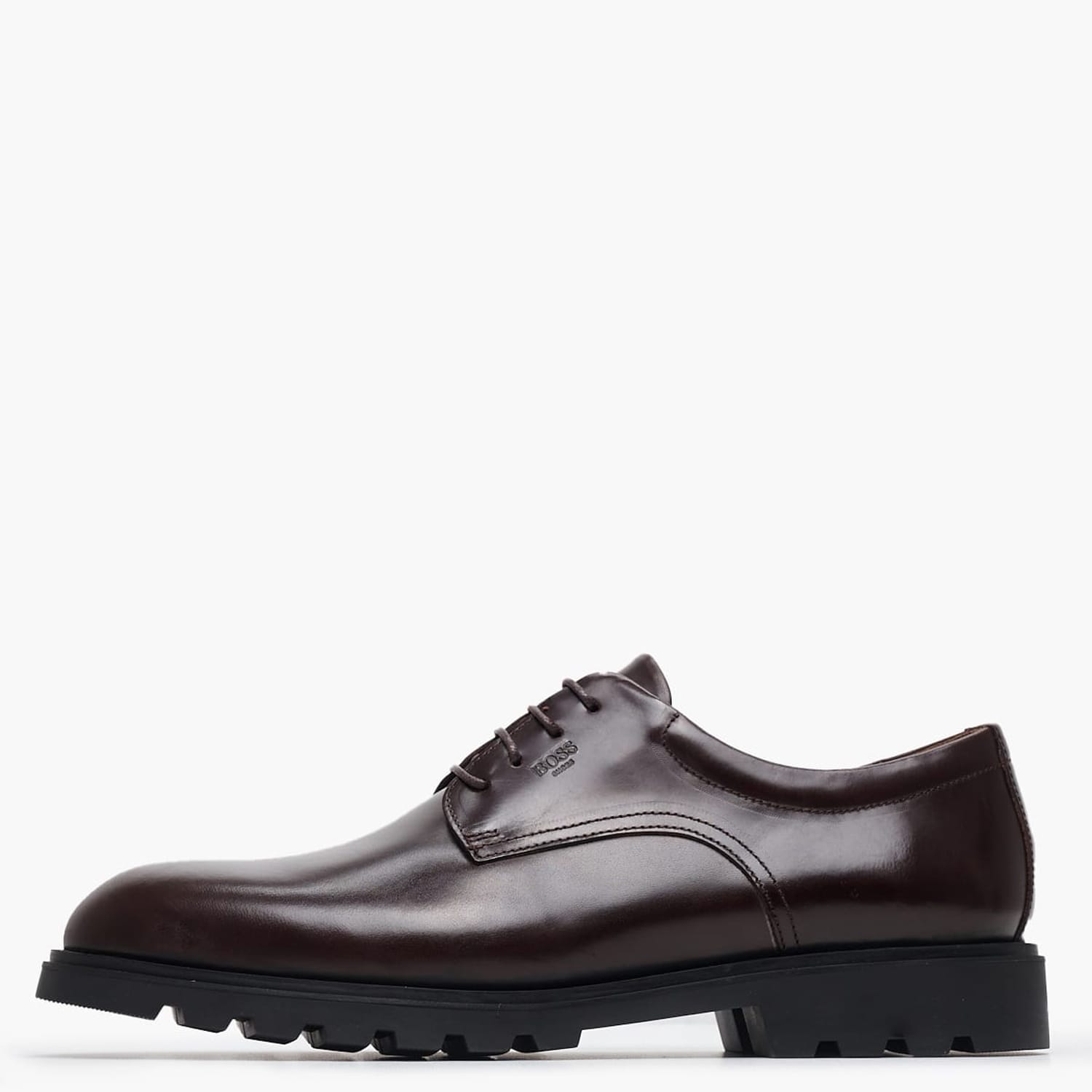 Ανδρικά Παπούτσια Δετά A7618 Καφέ Δέρμα Boss shoes