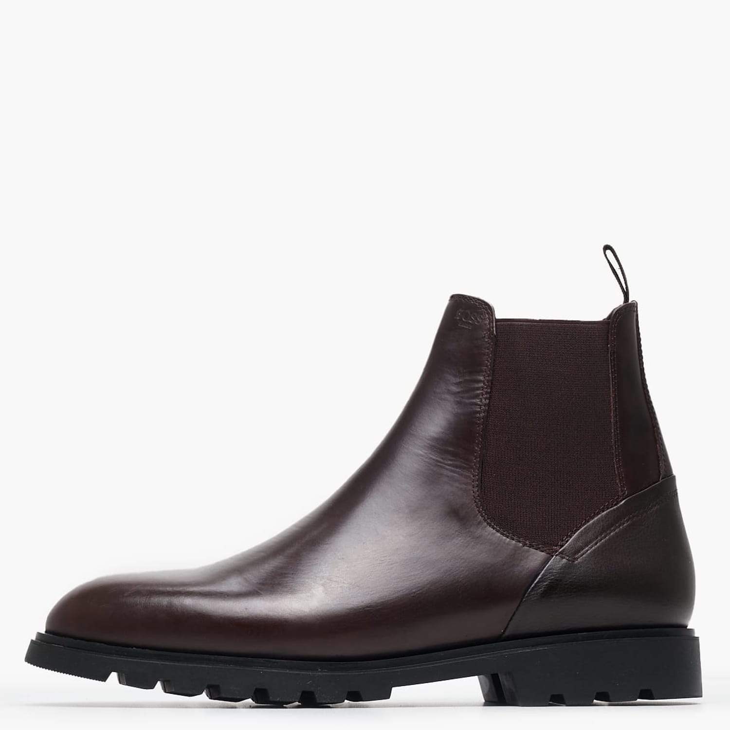 Ανδρικά Μποτάκια A7631 Καφέ Δέρμα Boss shoes