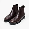 Ανδρικά Μποτάκια A7631 Καφέ Δέρμα Boss shoes Ανδρικά Μποτάκια A7631 Καφέ Δέρμα Boss shoes
