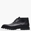 Ανδρικά Μποτάκια A7632 Μαύρο Δέρμα Boss shoes Ανδρικά Μποτάκια A7632 Μαύρο Δέρμα Boss shoes