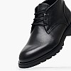 Ανδρικά Μποτάκια A7632 Μαύρο Δέρμα Boss shoes Ανδρικά Μποτάκια A7632 Μαύρο Δέρμα Boss shoes