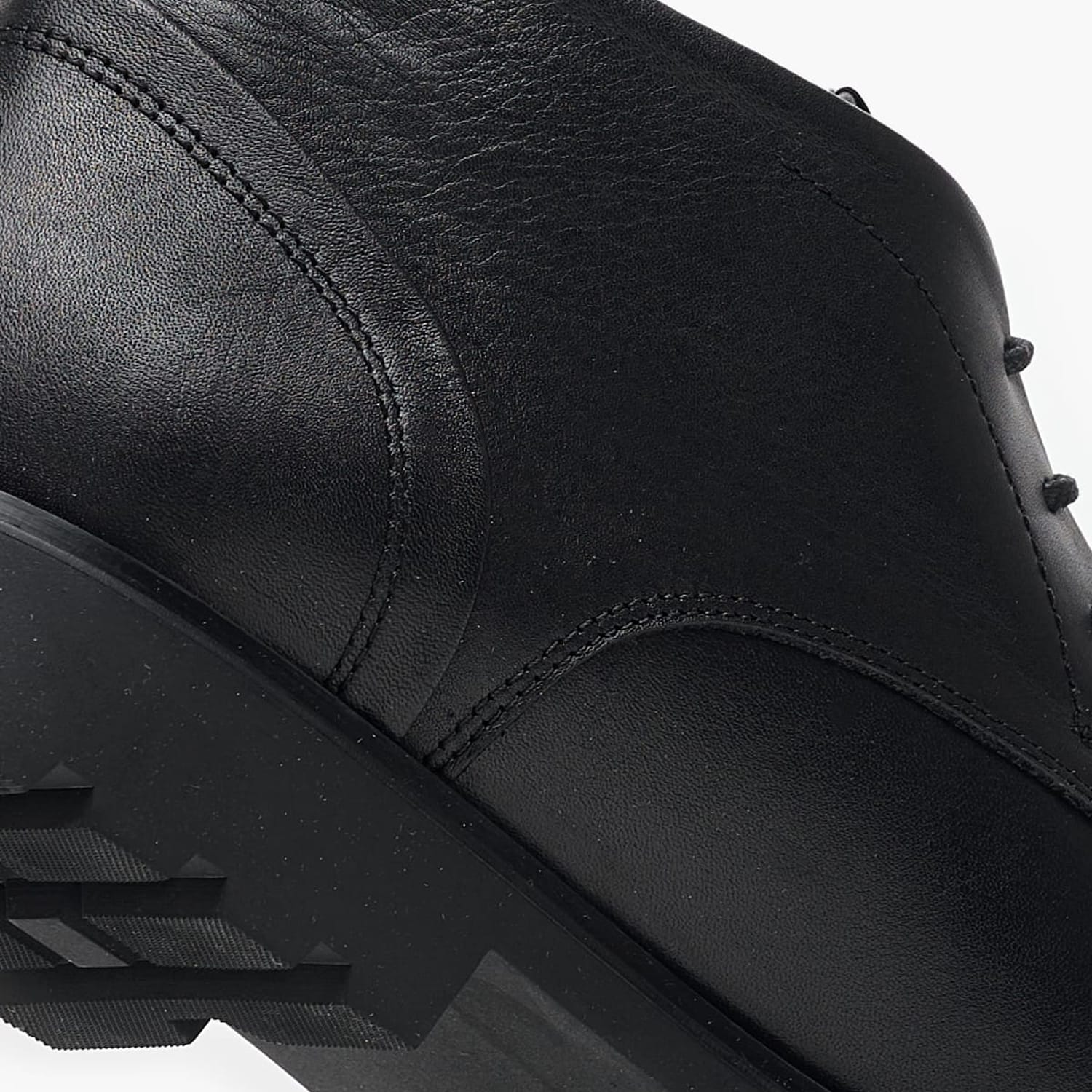 Ανδρικά Μποτάκια A7632 Μαύρο Δέρμα Boss shoes Ανδρικά Μποτάκια A7632 Μαύρο Δέρμα Boss shoes