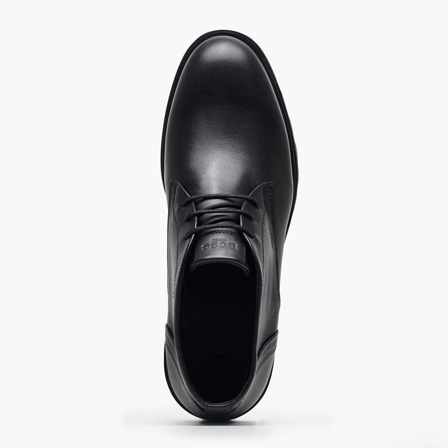 Ανδρικά Μποτάκια A7632 Μαύρο Δέρμα Boss shoes Ανδρικά Μποτάκια A7632 Μαύρο Δέρμα Boss shoes