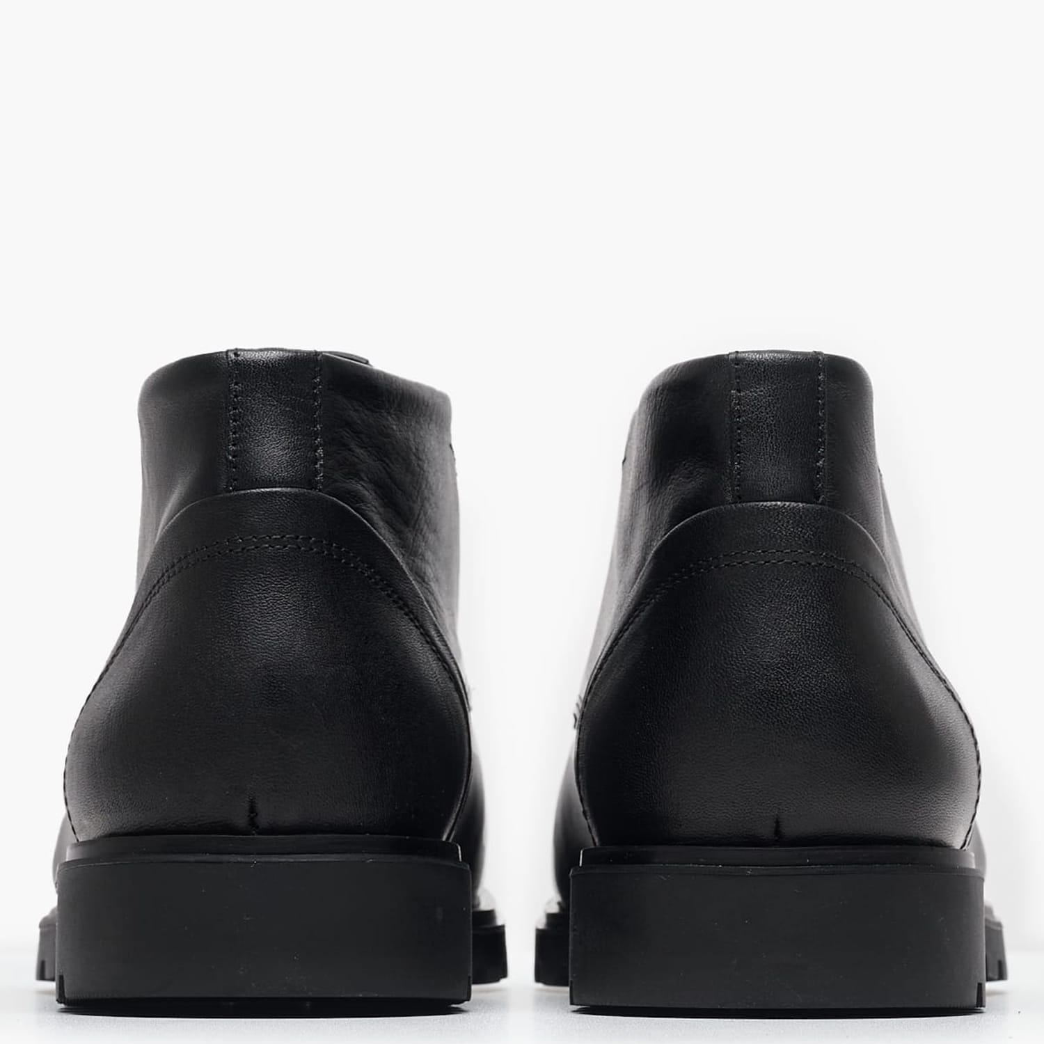 Ανδρικά Μποτάκια A7632 Μαύρο Δέρμα Boss shoes Ανδρικά Μποτάκια A7632 Μαύρο Δέρμα Boss shoes