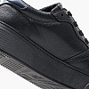 Ανδρικά Παπούτσια Casual AA220 Μαύρο Δέρμα Boss shoes Ανδρικά Παπούτσια Casual AA220 Μαύρο Δέρμα Boss shoes