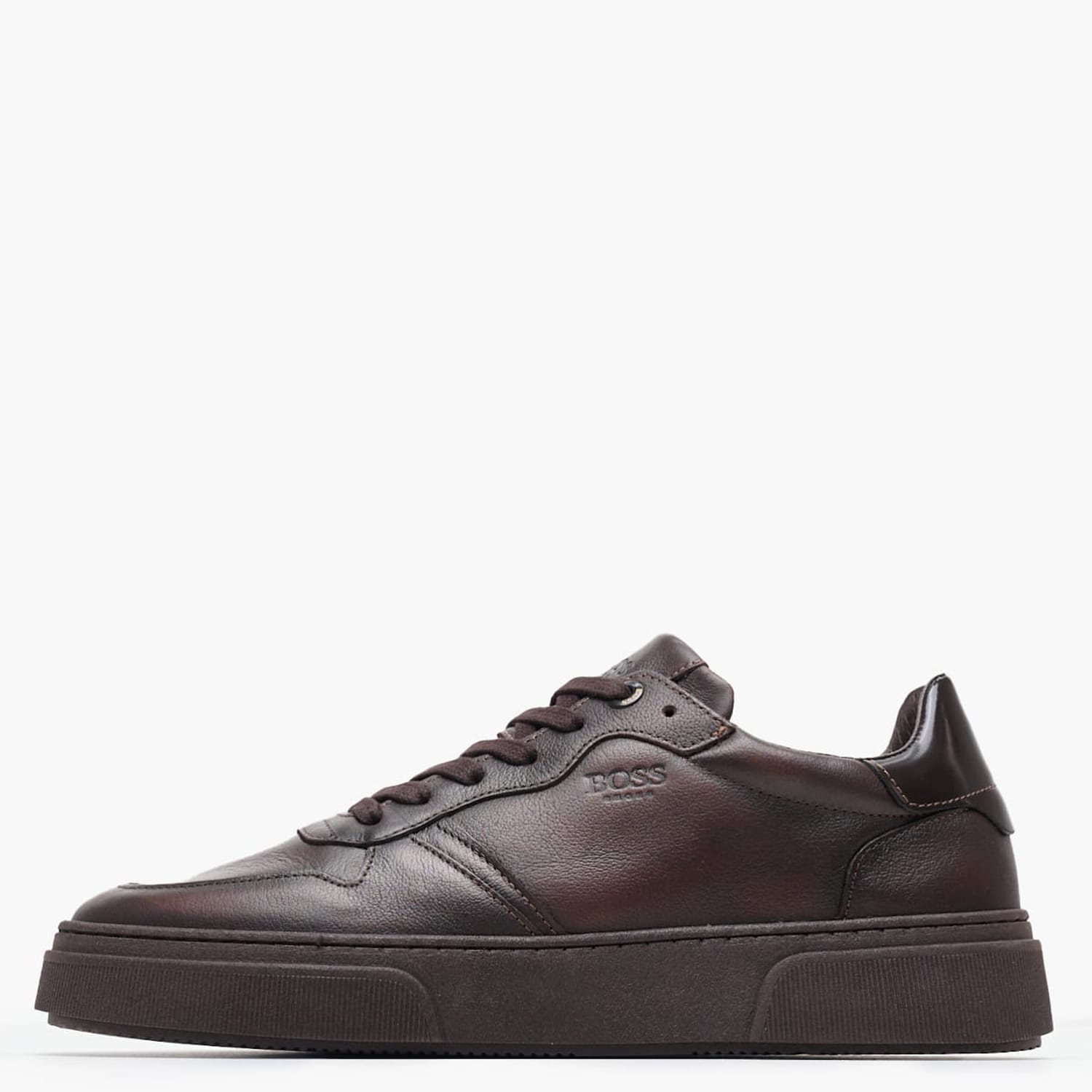 Ανδρικά Παπούτσια Casual AA220 Καφέ Δέρμα Boss shoes