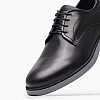 Ανδρικά Παπούτσια Δετά AB201 Μαύρο Δέρμα Boss shoes Ανδρικά Παπούτσια Δετά AB201 Μαύρο Δέρμα Boss shoes