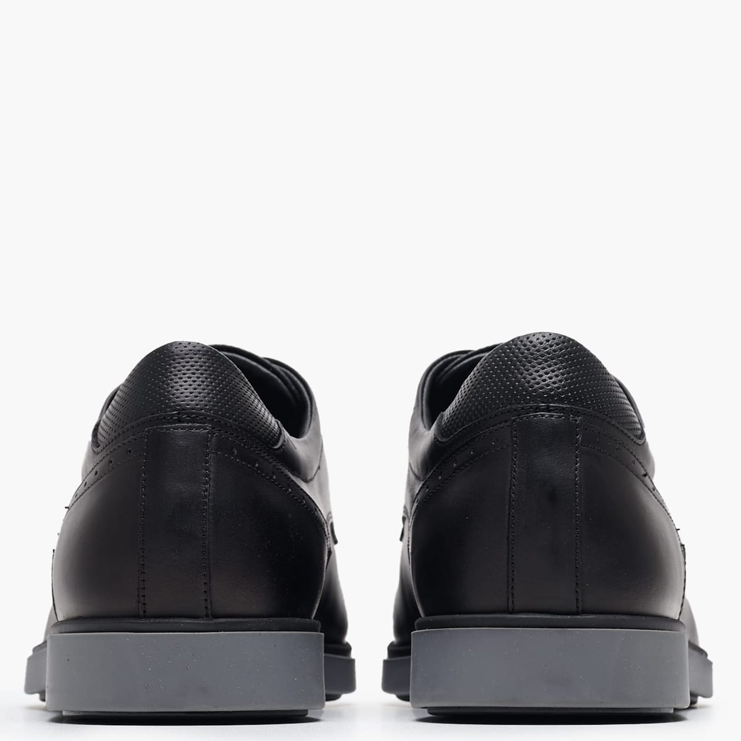 Ανδρικά Παπούτσια Δετά AB201 Μαύρο Δέρμα Boss shoes Ανδρικά Παπούτσια Δετά AB201 Μαύρο Δέρμα Boss shoes