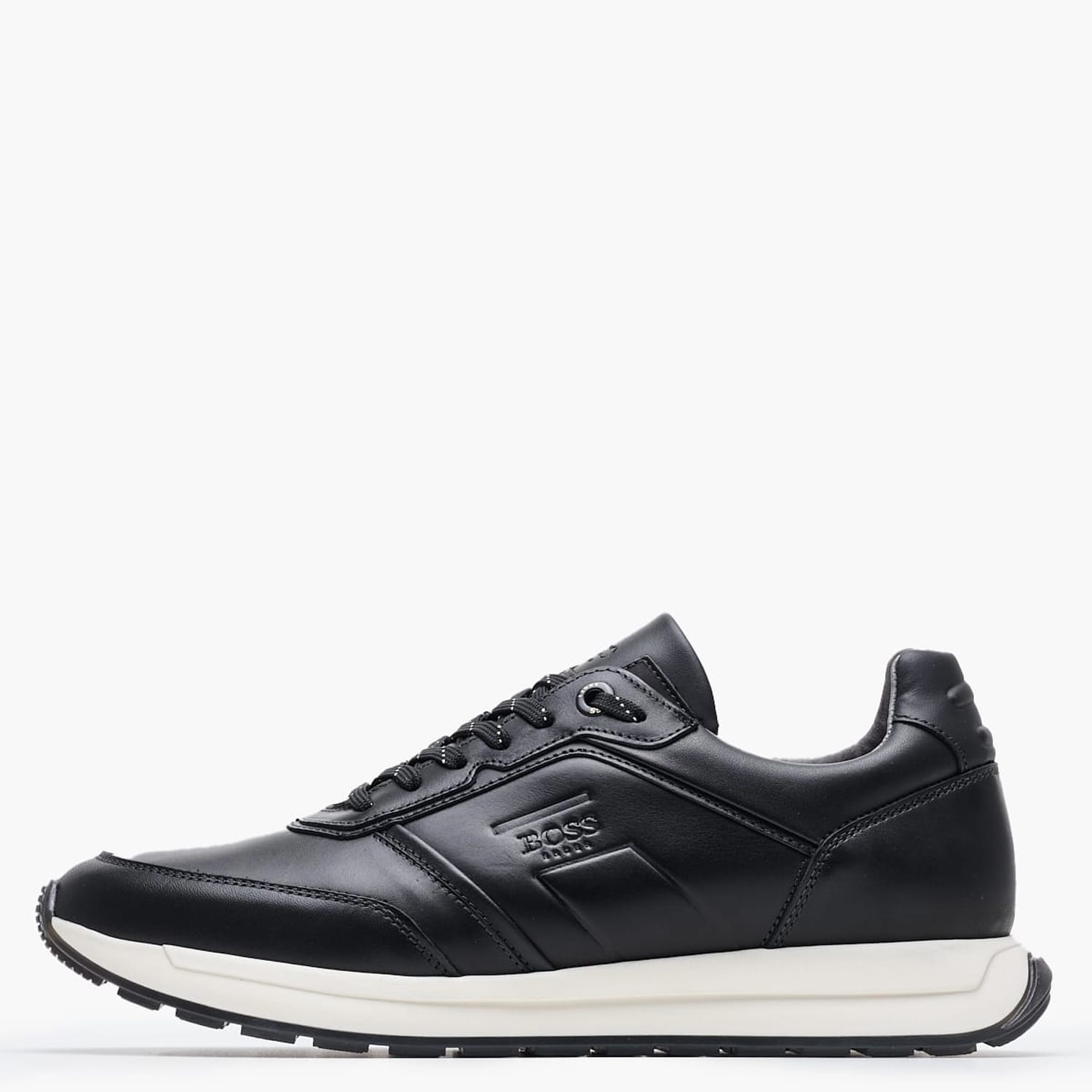 Ανδρικά Παπούτσια Casual AB230 Μαύρο Δέρμα Boss shoes