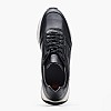 Ανδρικά Παπούτσια Casual AB230 Μαύρο Δέρμα Boss shoes Ανδρικά Παπούτσια Casual AB230 Μαύρο Δέρμα Boss shoes