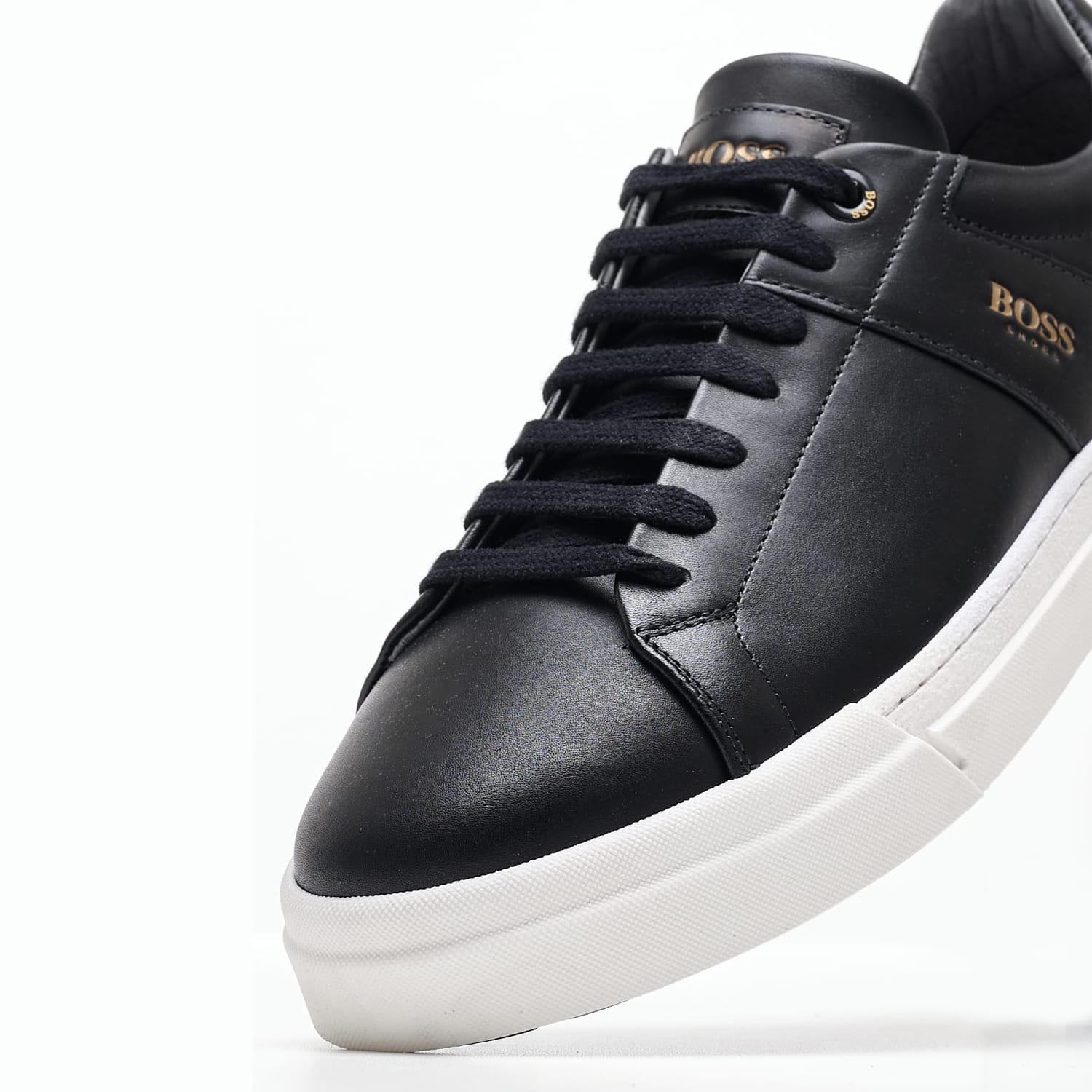 Ανδρικά Παπούτσια Casual AC121 Μαύρο Δέρμα Boss shoes