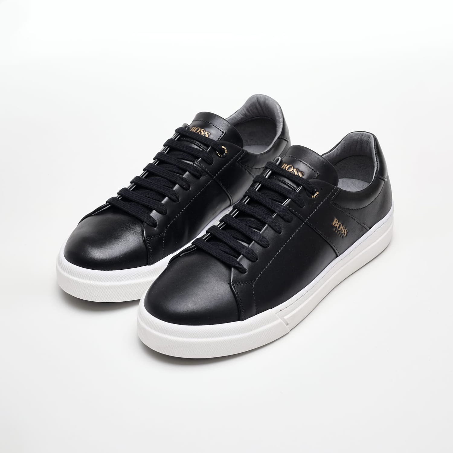 Men Casual Shoes AC121 Black Leather Boss shoes Men Casual Shoes AC121 Black Leather Boss shoes