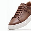 Ανδρικά Παπούτσια Casual AC121 Ταμπά Δέρμα Boss shoes Ανδρικά Παπούτσια Casual AC121 Ταμπά Δέρμα Boss shoes