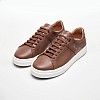Ανδρικά Παπούτσια Casual AC121 Ταμπά Δέρμα Boss shoes Ανδρικά Παπούτσια Casual AC121 Ταμπά Δέρμα Boss shoes