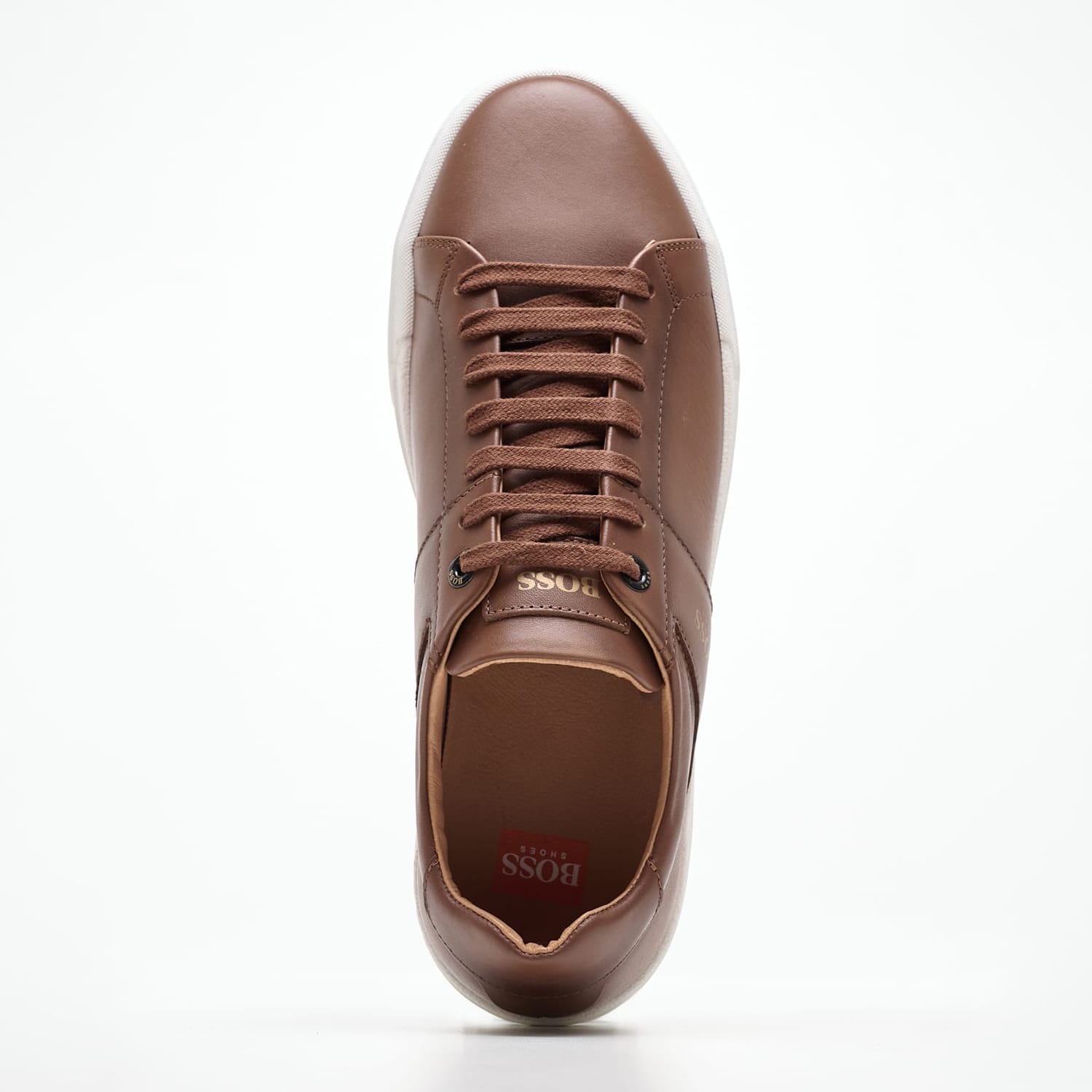 Ανδρικά Παπούτσια Casual AC121 Ταμπά Δέρμα Boss shoes Ανδρικά Παπούτσια Casual AC121 Ταμπά Δέρμα Boss shoes