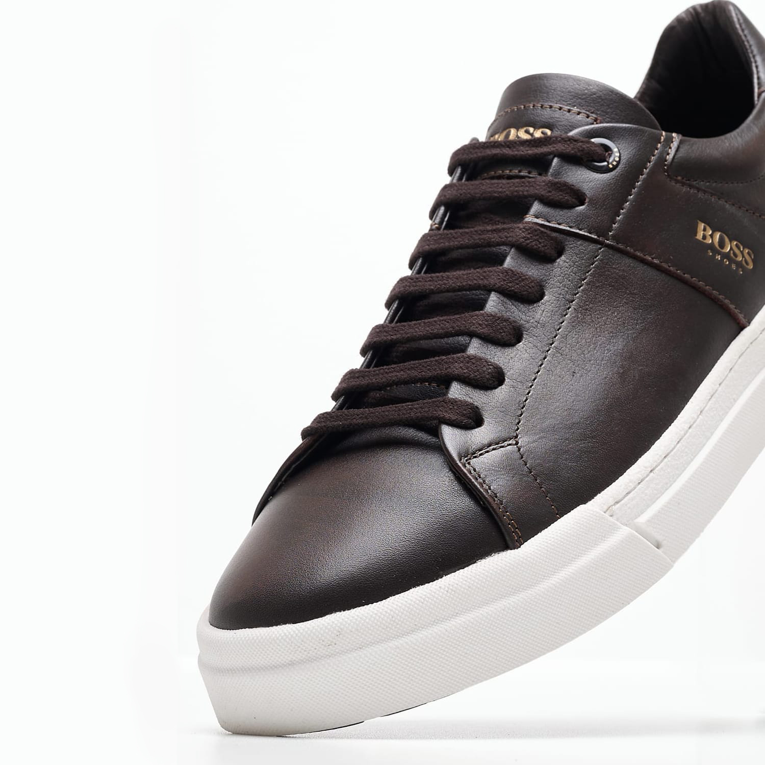 Ανδρικά Παπούτσια Casual AC121 Καφέ Δέρμα Boss shoes