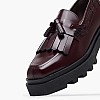 Γυναικεία Μοκασίνια AWCH347 Μπορντό Δέρμα Boss shoes Γυναικεία Μοκασίνια AWCH347 Μπορντό Δέρμα Boss shoes