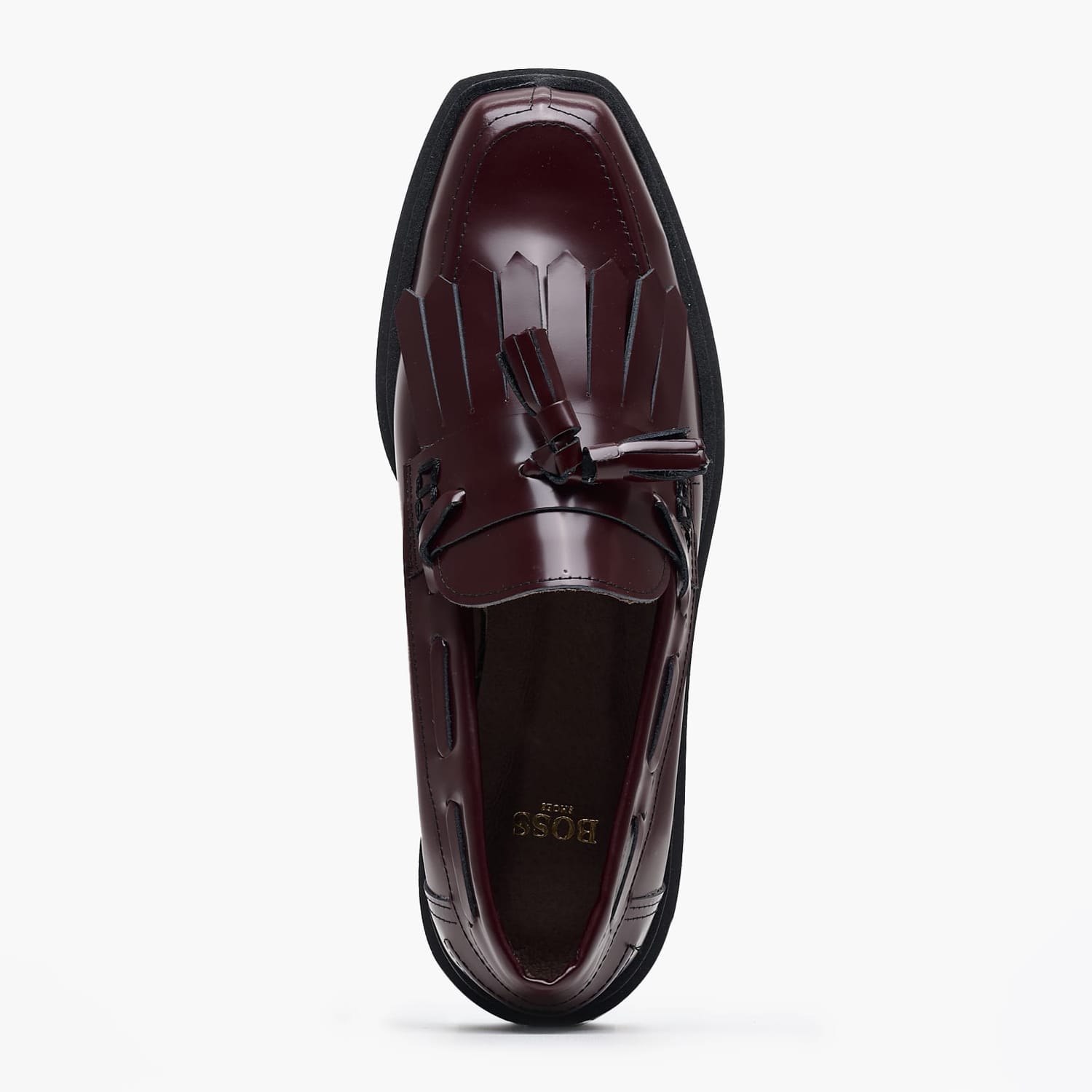 Γυναικεία Μοκασίνια AWCH347 Μπορντό Δέρμα Boss shoes Γυναικεία Μοκασίνια AWCH347 Μπορντό Δέρμα Boss shoes