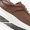 Ανδρικά Παπούτσια Casual AZ273 Ταμπά Δέρμα Boss shoes Ανδρικά Παπούτσια Casual AZ273 Ταμπά Δέρμα Boss shoes