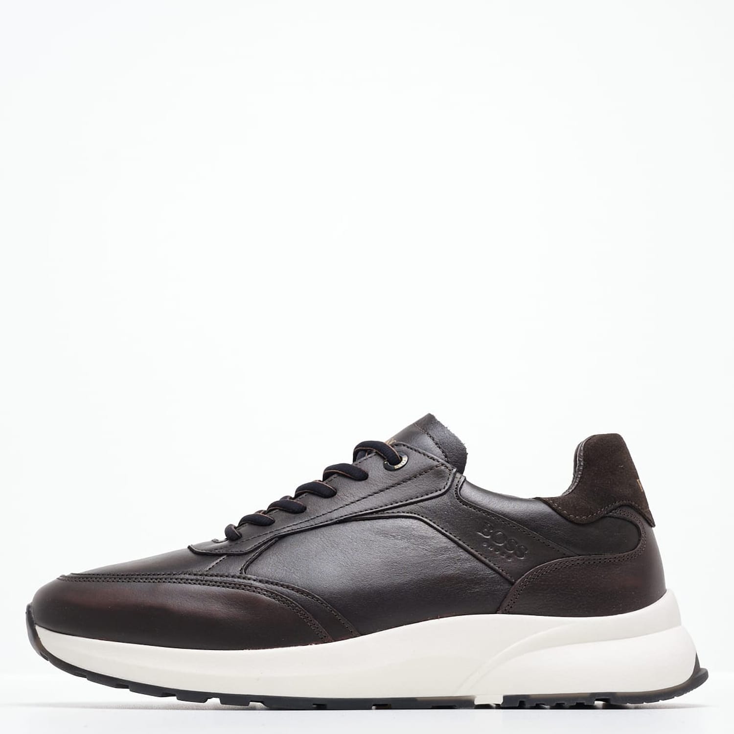 Ανδρικά Παπούτσια Casual AZ273 Καφέ Δέρμα Boss shoes