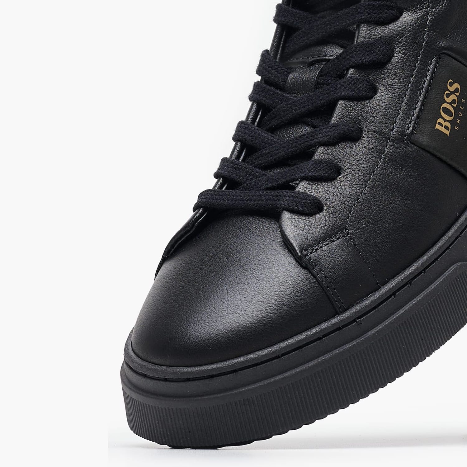 Ανδρικά Μποτάκια AZ520 Μαύρο Δέρμα Boss shoes