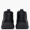 Ανδρικά Μποτάκια AZ520 Μαύρο Δέρμα Boss shoes