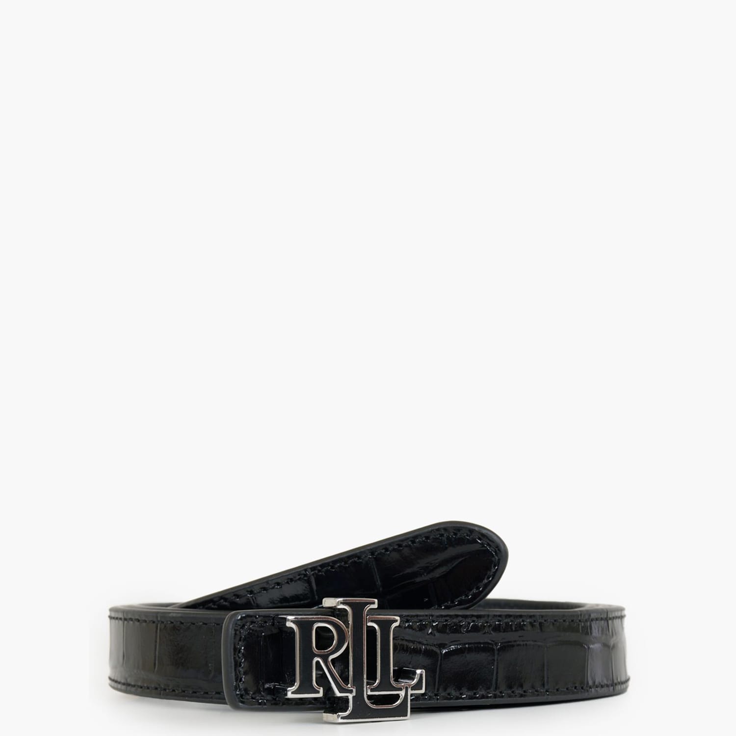 Γυναικείες Ζώνες 412951445 Μαύρο Δέρμα Ralph Lauren