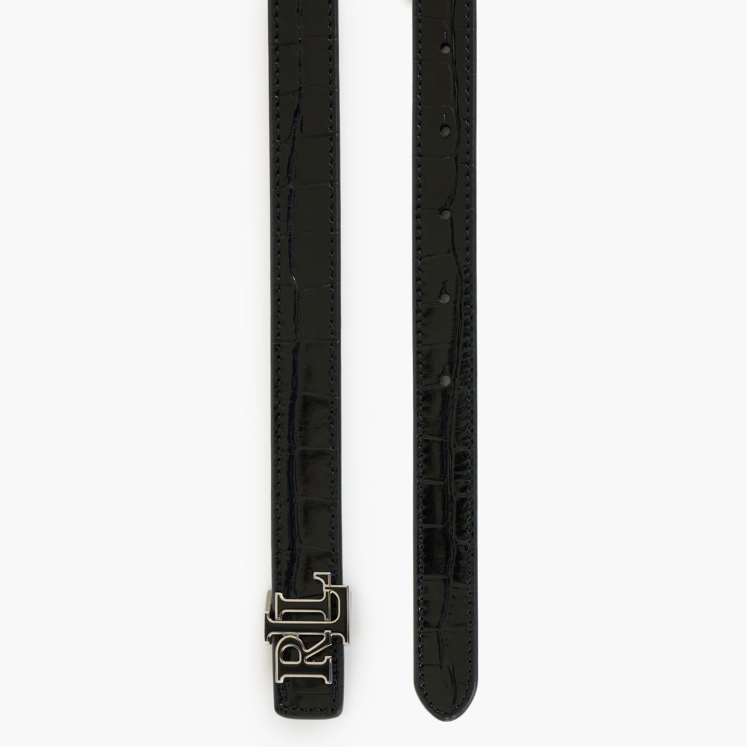 Γυναικείες Ζώνες 412951445 Μαύρο Δέρμα Ralph Lauren