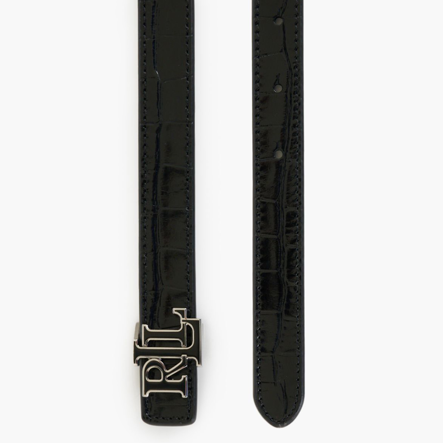 Γυναικείες Ζώνες 412951446 Μαύρο Δέρμα Ralph Lauren